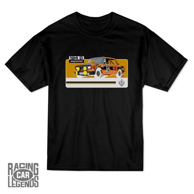 Camiseta Rally Seat 124D Especial Negra